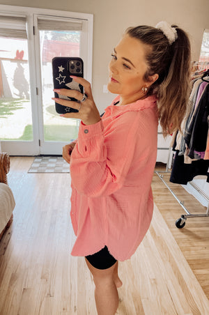 The Laid Back And Sunny Top (Pink)
