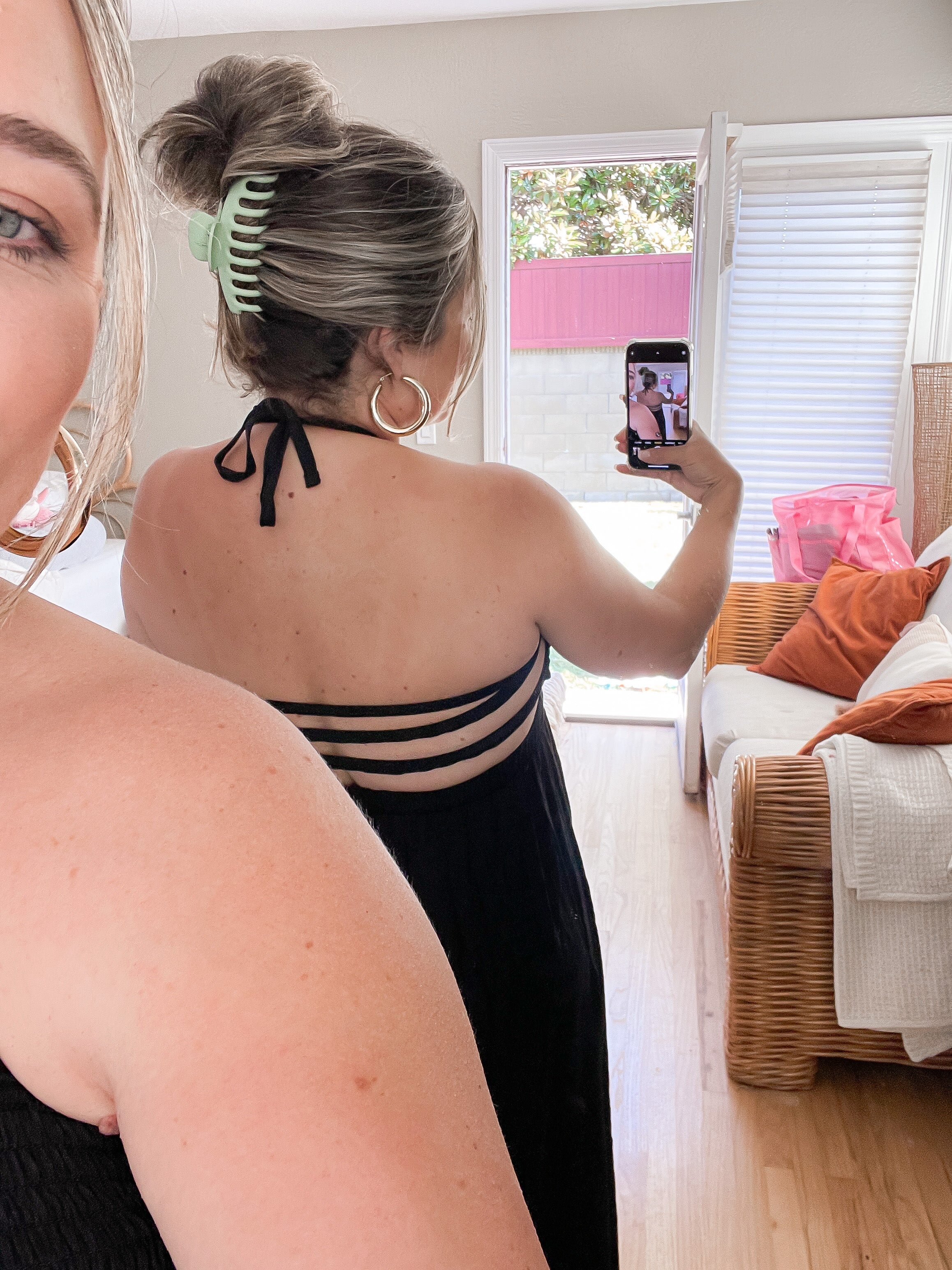 The Perfect Black Strappy Dress