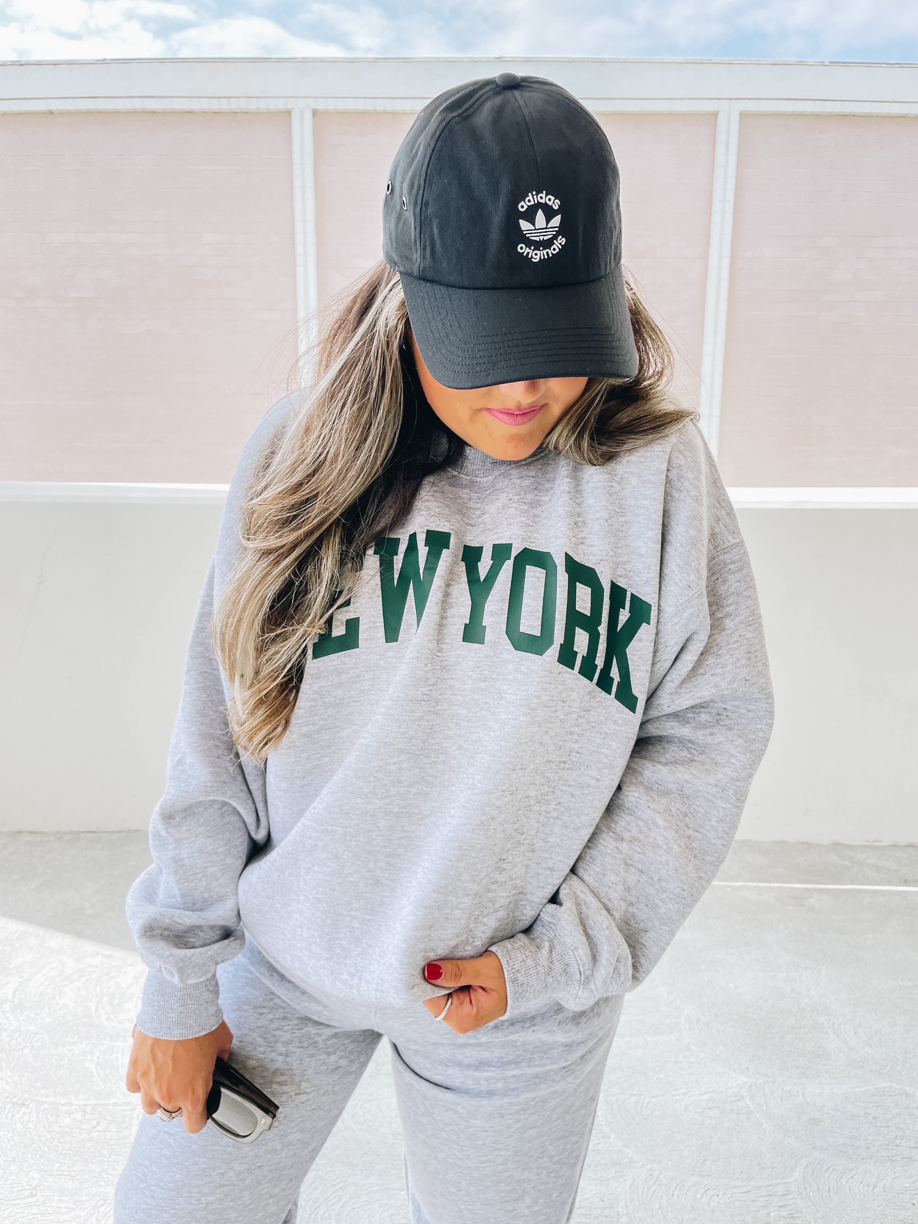 Take Me To New York Oversized Sweatshirt