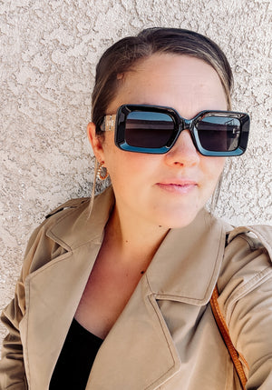 Drippy Square Sunglasses