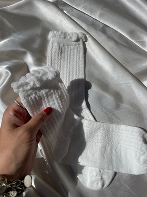 Dainty White Socks