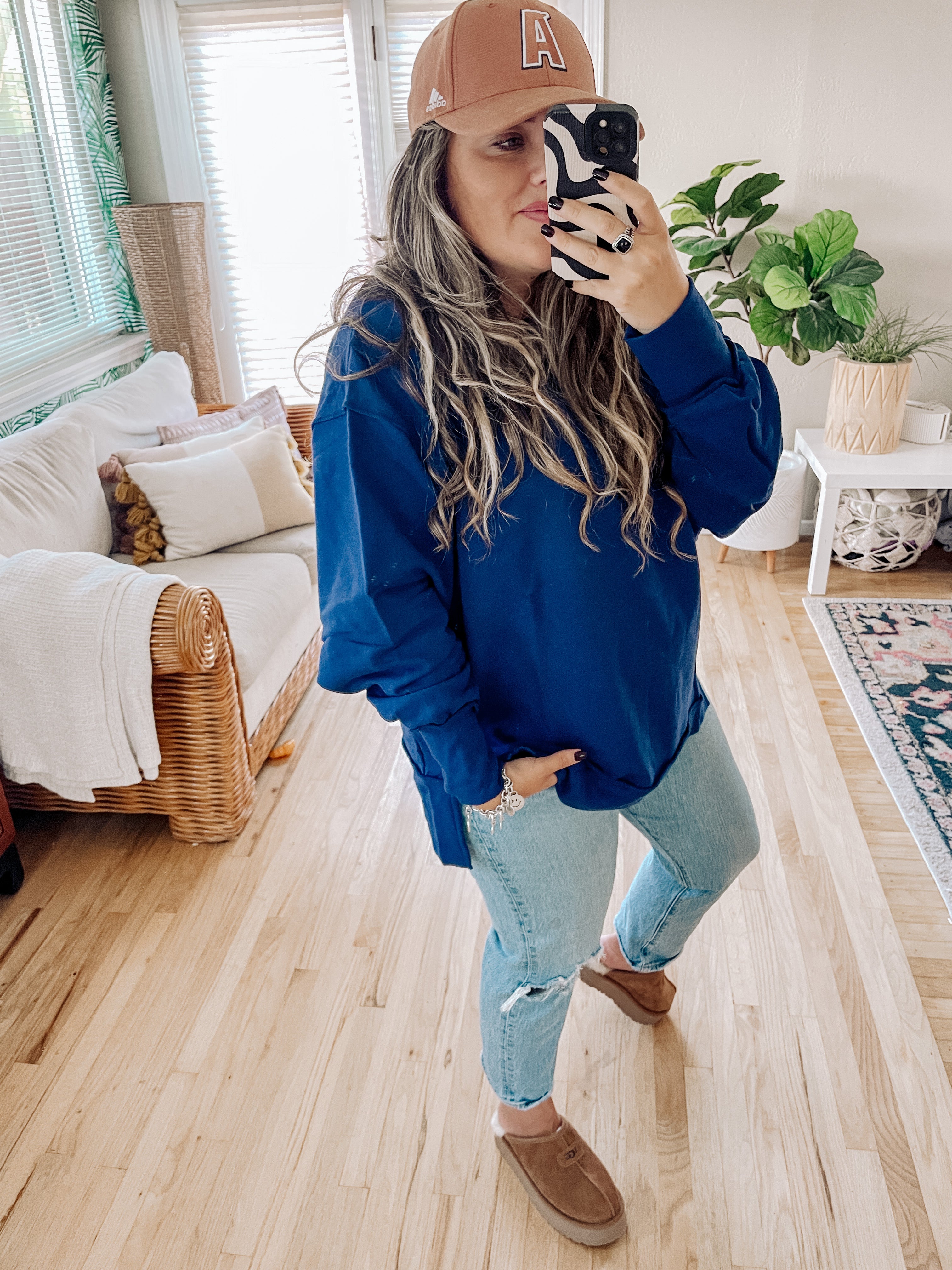 My Fav Navy Sweatshirt