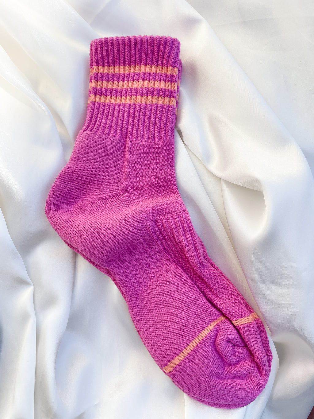 Varsity Socks (Pink)