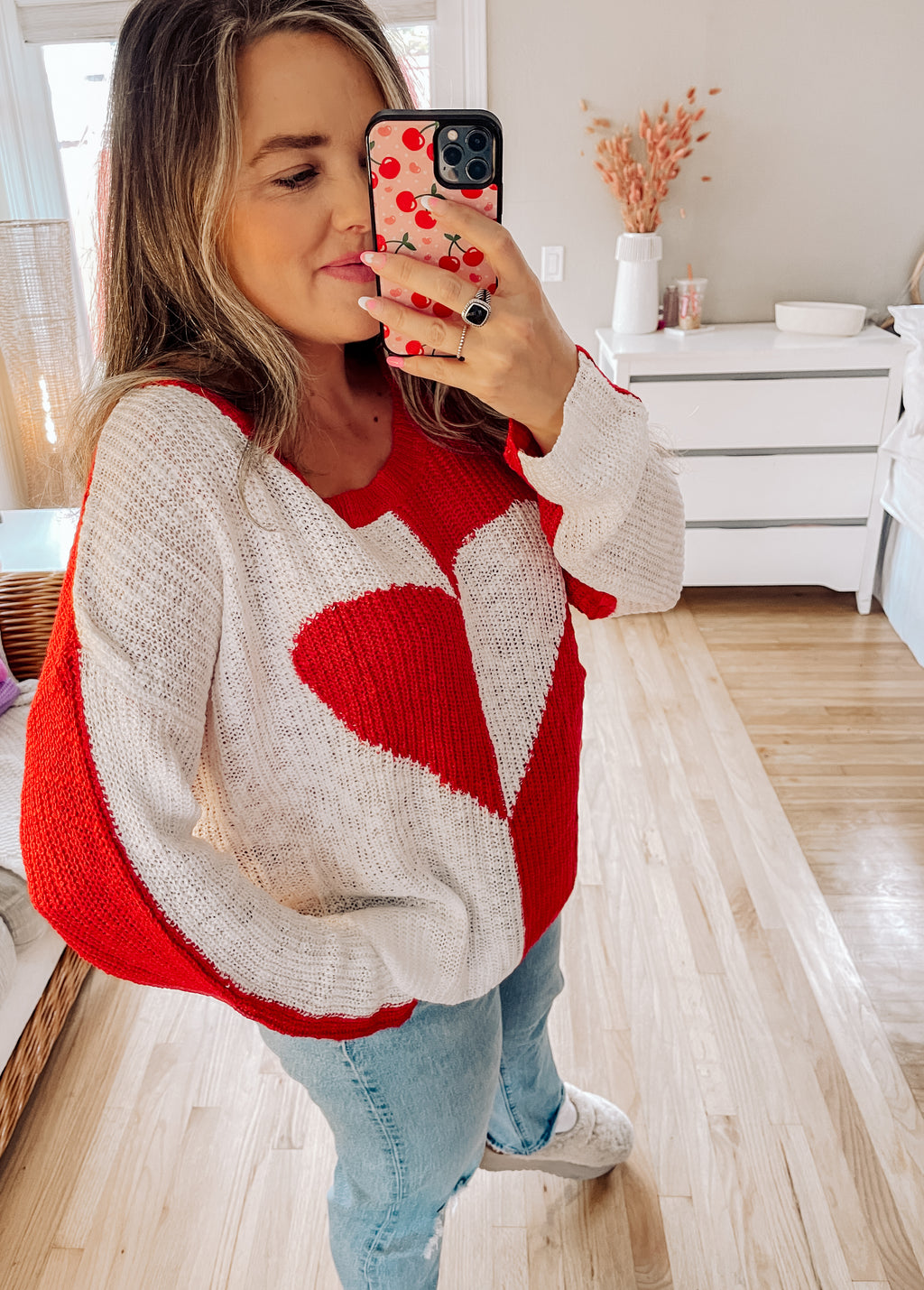 My Whole Heart Knit Sweater