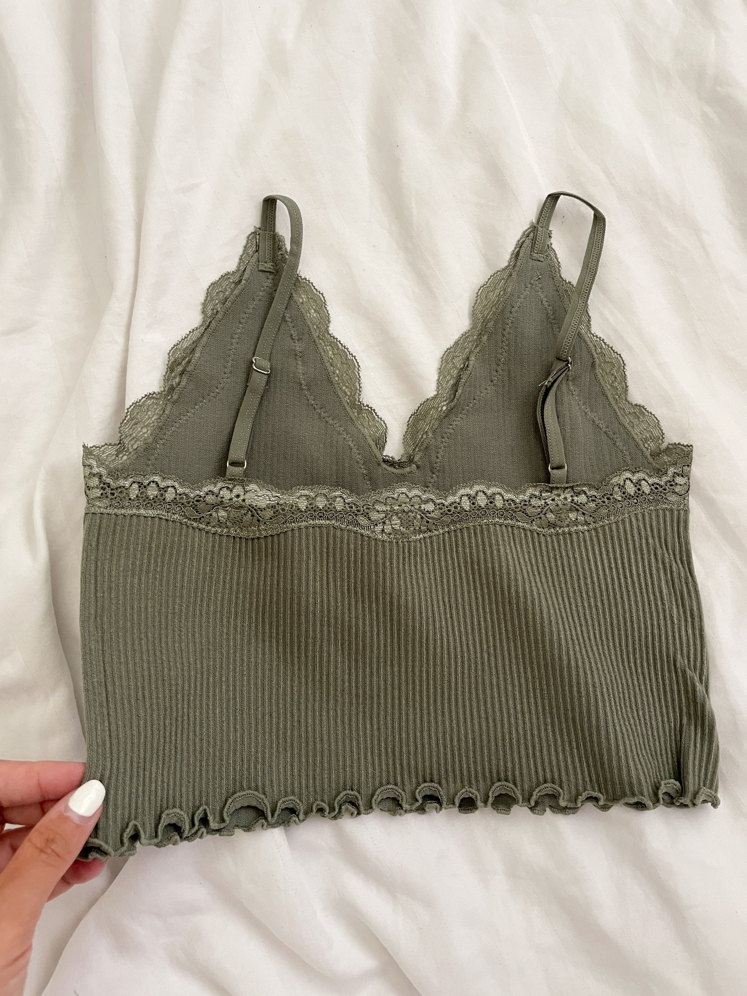 Olive Lace Brami