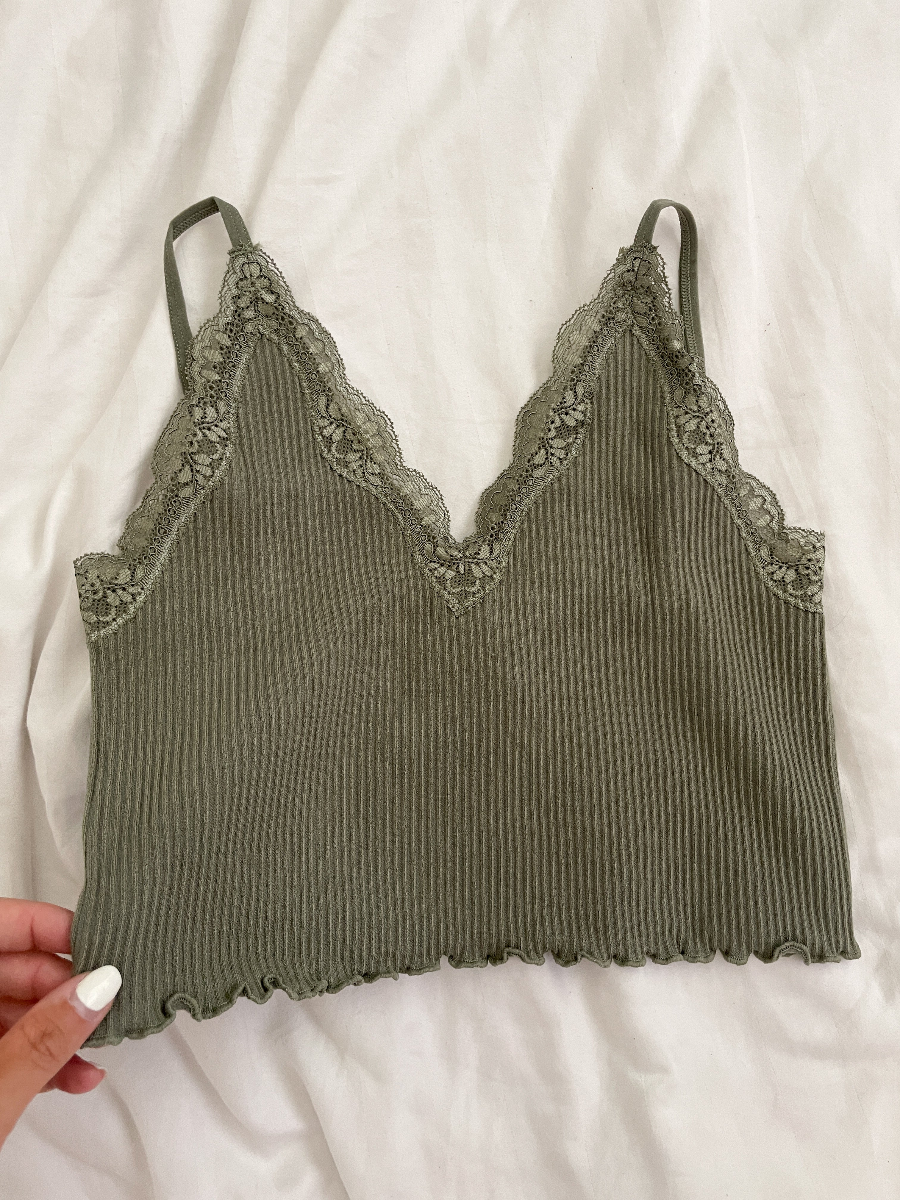 Olive Lace Brami