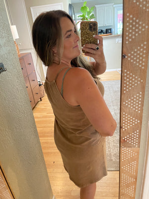 Mineral Taupe Cami Dress