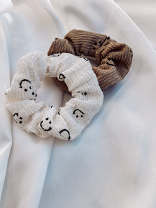 Smiley Face Scrunchie