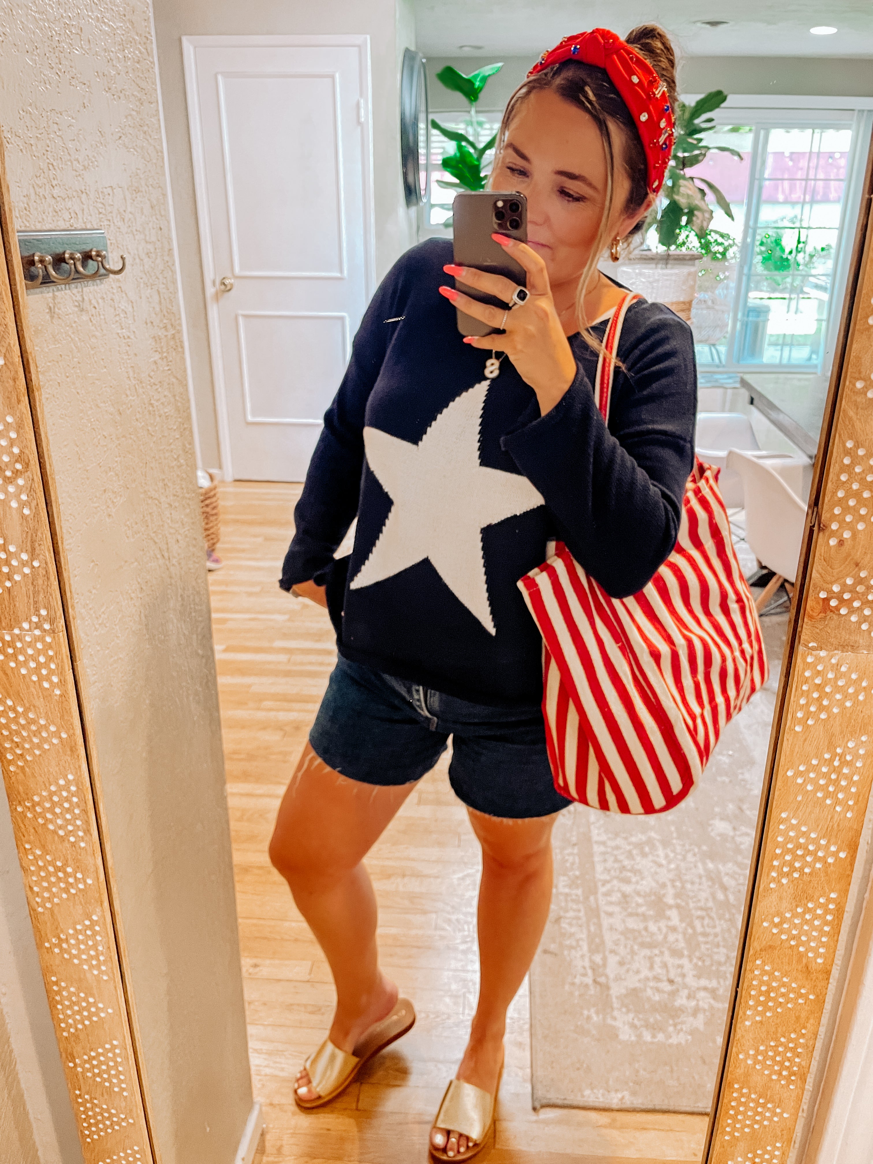 Star Spangled Sweater (Navy)