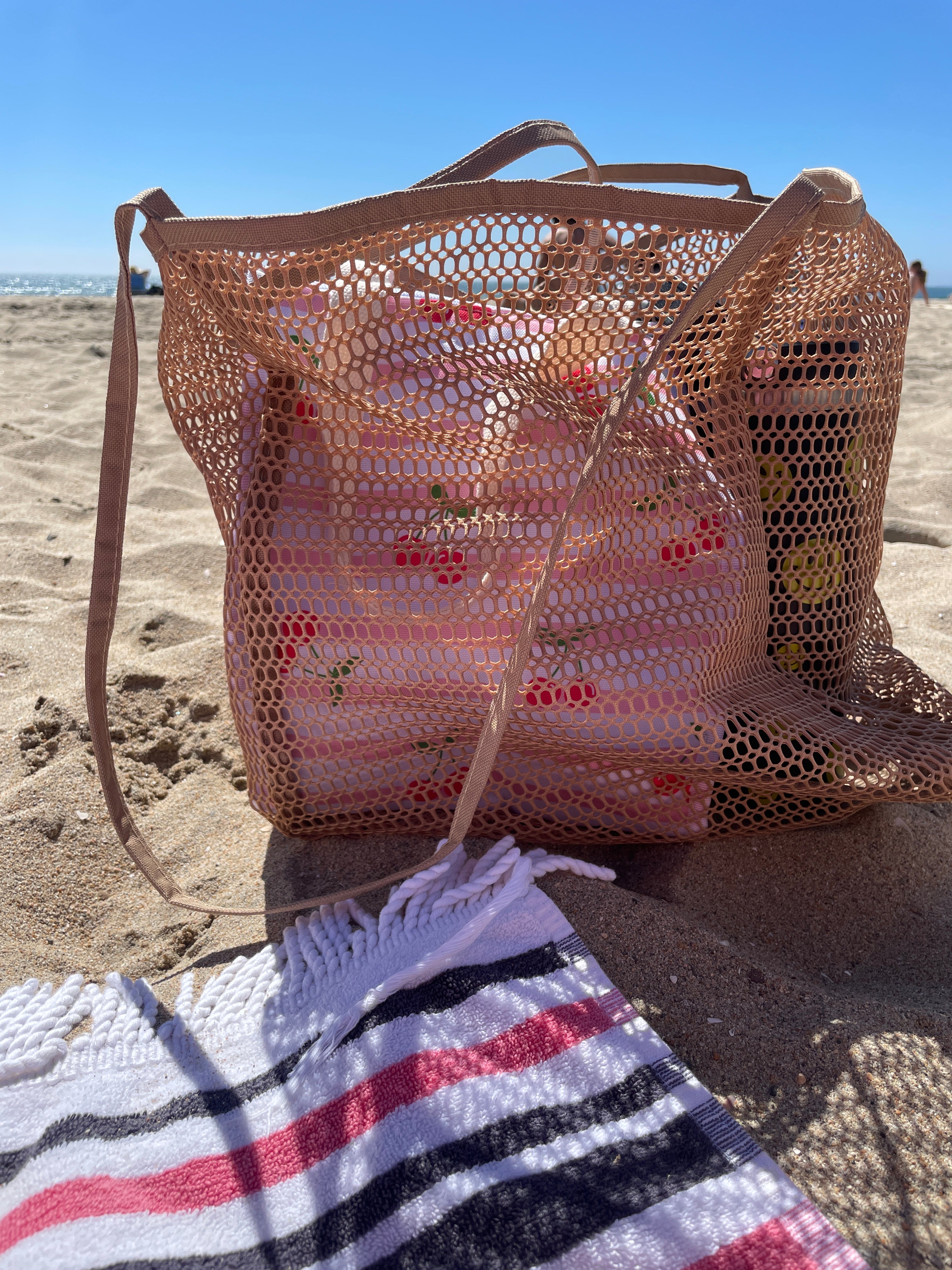 Crochet Beach And Pool Tote Bag