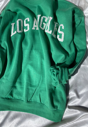 Los Angeles Oversized Sweatshirt (Green)