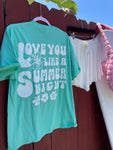 Love You Summer Tee Shirt