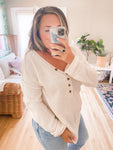 We Love Buttons Sweater